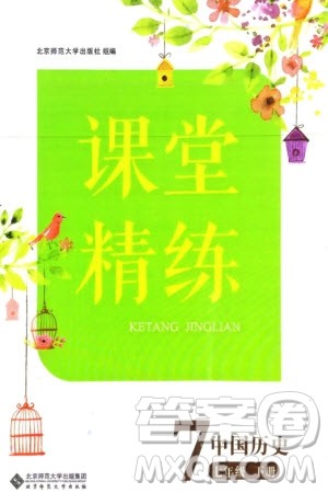 北京师范大学出版社2024年春课堂精练七年级历史下册通用版参考答案