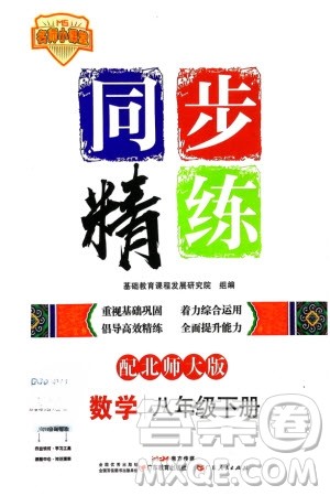广东人民出版社2024年春同步精练八年级数学下册北师大版参考答案