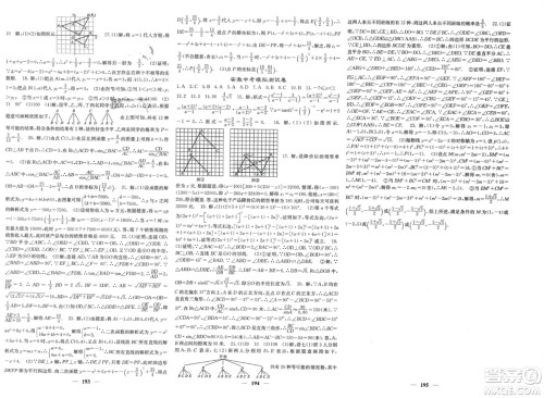 四川大学出版社2024年春课堂点睛九年级数学下册人教版安徽专版参考答案