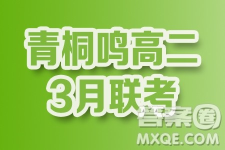 河南青桐鸣2024年高二3月联考数学北师大版试题答案
