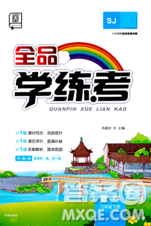 开明出版社2024年春全品学练考六年级数学下册苏教版答案 开明出版社2024年春全品学练考六年级数学下册苏教版答案