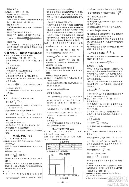 延边大学出版社2024年春细解巧练八年级数学下册人教版答案 延边大学出版社2024年春细解巧练八年级数学下册人教版答案
