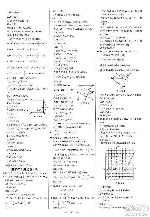 延边大学出版社2024年春细解巧练八年级数学下册人教版答案 延边大学出版社2024年春细解巧练八年级数学下册人教版答案