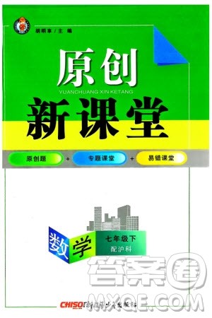 新疆青少年出版社2024年春原创新课堂七年级数学下册沪科版参考答案