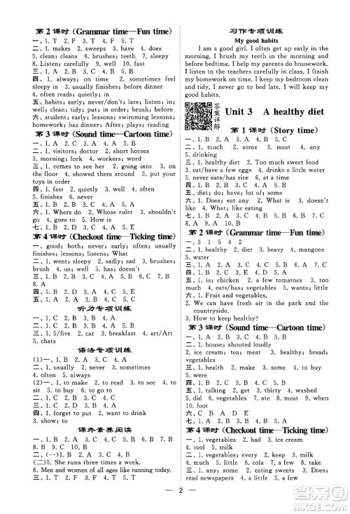 河海大学出版社2024年春经纶学霸4星学霸提高班六年级英语下册江苏版答案