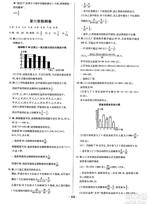 青岛出版社2024年春新课堂学习与探究七年级数学下册通用版答案 青岛出版社2024年春新课堂学习与探究七年级数学下册通用版答案