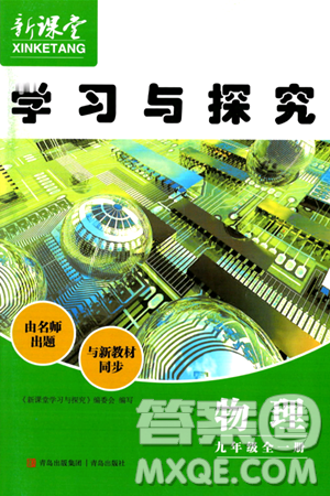 青岛出版社2024年春新课堂学习与探究九年级物理下册通用版答案