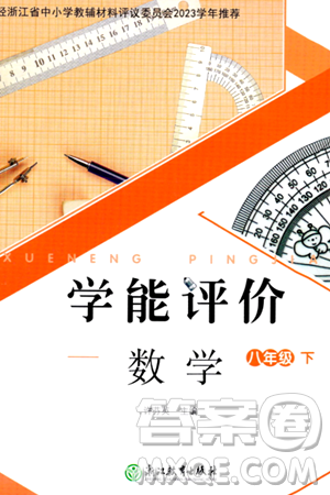 浙江教育出版社2024年春学能评价八年级数学下册通用版答案