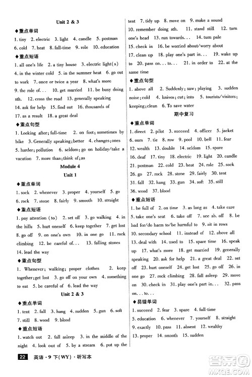 安徽师范大学出版社2024年春课时A计划九年级英语下册外研版安徽专版答案 安徽师范大学出版社2024年春课时A计划九年级英语下册外研版安徽专版答案