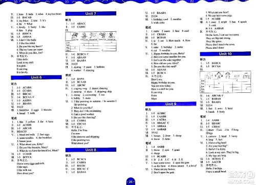 华中科技大学出版社2024年春英波图书课堂在线三年级英语下册深圳专版答案 华中科技大学出版社2024年春英波图书课堂在线三年级英语下册深圳专版答案