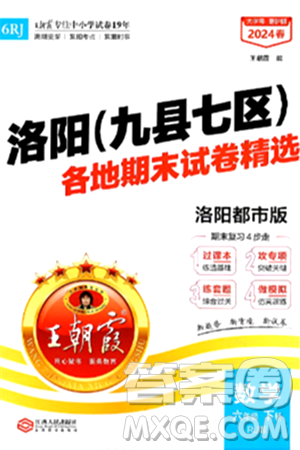 江西人民出版社2024年春王朝霞各地期末试卷精选六年级数学下册人教版洛阳专版答案