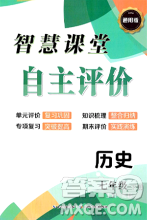 长江少年儿童出版社2024年春智慧课堂自主评价七年级历史下册通用版答案