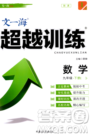 内蒙古大学出版社2024年春超越训练九年级数学下册人教版答案 内蒙古大学出版社2024年春超越训练九年级数学下册人教版答案
