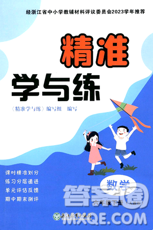 浙江教育出版社2024年春精准学与练六年级数学下册人教版答案