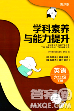 湖南教育出版社2024年春学科素养与能力提升六年级英语下册湘少版答案