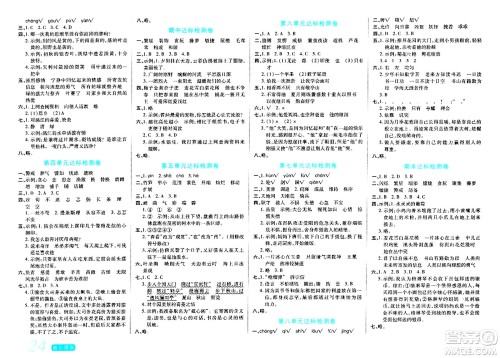 阳光出版社2024年春自主课堂六年级语文下册人教版答案 阳光出版社2024年春自主课堂六年级语文下册人教版答案