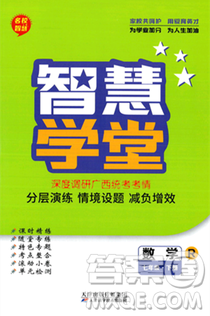 天津科学技术出版社2024年春名校智慧智慧学堂七年级数学下册人教版广西专版答案