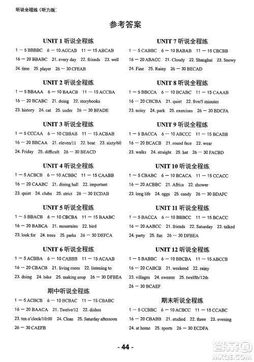 延边大学出版社2024年春全程突破初中同步导学案七年级英语下册人教版答案 延边大学出版社2024年春全程突破初中同步导学案七年级英语下册人教版答案