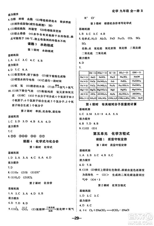延边大学出版社2024年春全程突破初中同步导学案九年级化学下册人教版答案 延边大学出版社2024年春全程突破初中同步导学案九年级化学下册人教版答案