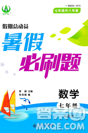 安徽大学出版社2024年春假期总动员暑假必刷题七年级数学人教版答案