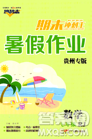 广东经济出版社2024年春鸿鹄志期末冲刺王暑假作业七年级数学人教版贵州专版答案 广东经济出版社2024年春鸿鹄志期末冲刺王暑假作业七年级数学人教版贵州专版答案