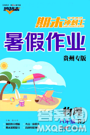 广东经济出版社2024年鸿鹄志期末冲刺王暑假作业八年级物理人教版贵州专版答案