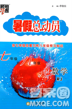 宁夏人民教育出版社2024年经纶学典暑假总动员七年级数学人教版答案 宁夏人民教育出版社2024年经纶学典暑假总动员七年级数学人教版答案