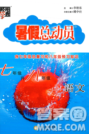 宁夏人民教育出版社2024年经纶学典暑假总动员七年级语文通用版答案 宁夏人民教育出版社2024年经纶学典暑假总动员七年级语文通用版答案