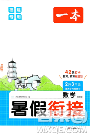 湖南教育出版社2024年一本暑假衔接2升3年级数学人教版福建专版答案