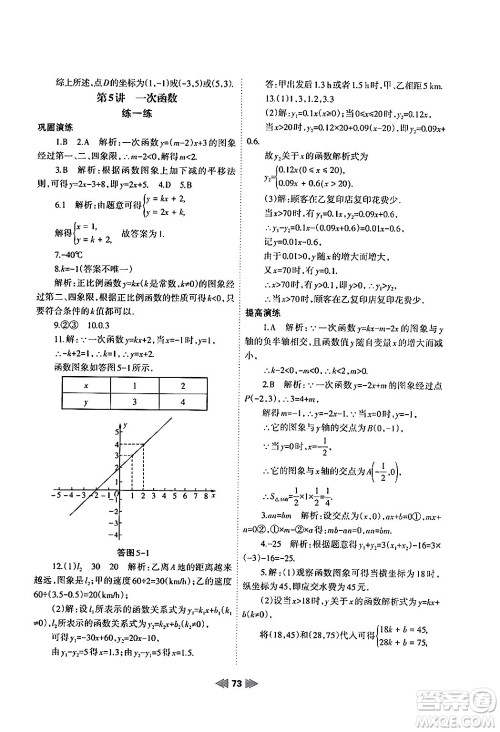 兰州大学出版社2024年暑假作业八年级数学人教版答案