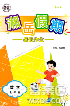 湖南大学出版社2024年湘岳假期暑假作业七年级数学人教版答案 湖南大学出版社2024年湘岳假期暑假作业七年级数学人教版答案