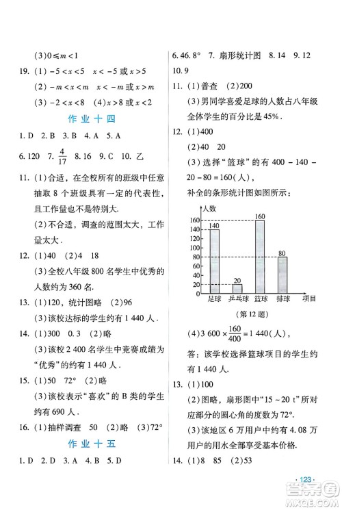 吉林出版集团股份有限公司2024年假日数学暑假七年级数学人教版答案