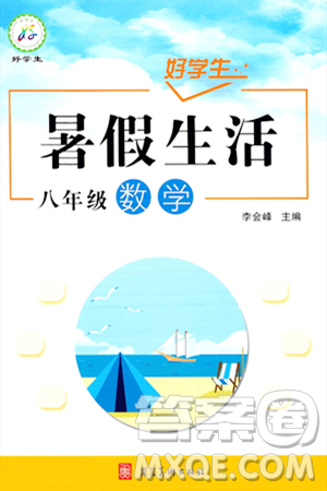 河北美术出版社2024年好学生暑假生活八年级数学通用版答案