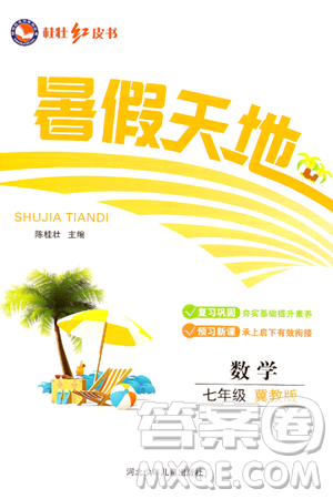 河北少年儿童出版社2024年桂壮红皮书暑假天地七年级数学冀教版答案 河北少年儿童出版社2024年桂壮红皮书暑假天地七年级数学冀教版答案
