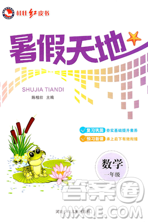 河北少年儿童出版社2024年桂壮红皮书暑假天地一年级数学通用版答案 河北少年儿童出版社2024年桂壮红皮书暑假天地一年级数学通用版答案