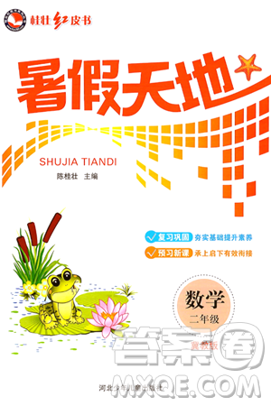 河北少年儿童出版社2024年桂壮红皮书暑假天地二年级数学冀教版答案