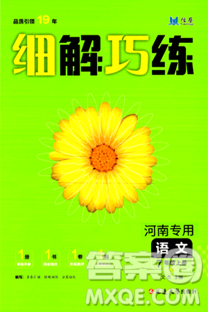 延边大学出版社2024年秋细解巧练七年级语文上册人教版河南专版答案