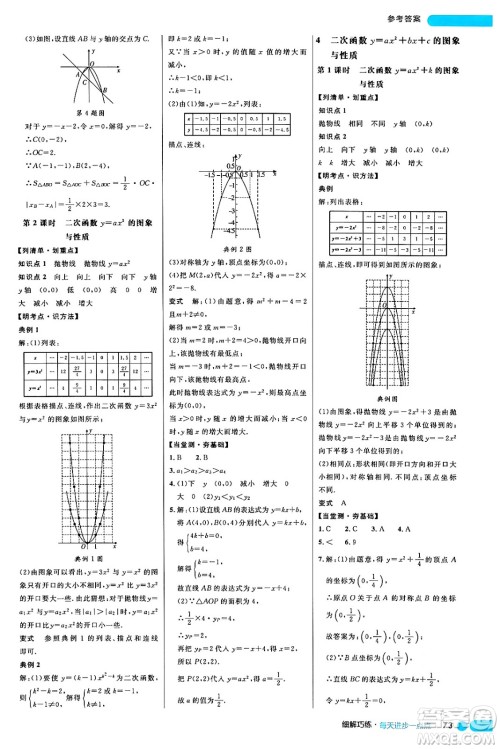 延边大学出版社2024年秋细解巧练九年级数学上册鲁教版答案 延边大学出版社2024年秋细解巧练九年级数学上册鲁教版答案