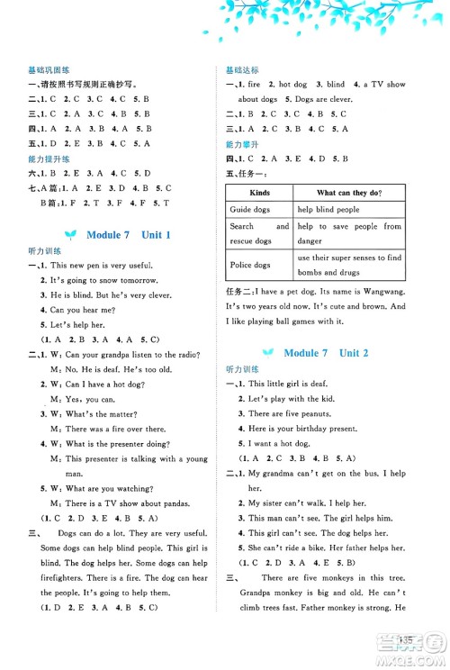 广西教育出版社2024年秋新课程学习与测评同步学习五年级英语上册外研版答案 广西教育出版社2024年秋新课程学习与测评同步学习五年级英语上册外研版答案