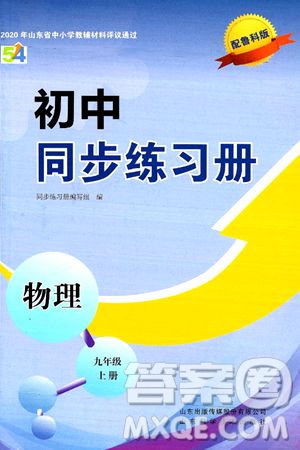 山东科学技术出版社2024秋初中同步练习册九年级物理上册鲁科版五四制答案 山东科学技术出版社2024秋初中同步练习册九年级物理上册鲁科版五四制答案