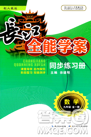 长江少年儿童出版社2025年秋长江全能学案同步练习册九年级数学全一册人教版答案