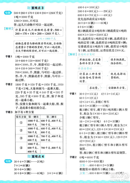 江西人民出版社2024年秋王朝霞培优100分三年级数学上册冀教版答案 江西人民出版社2024年秋王朝霞培优100分三年级数学上册冀教版答案