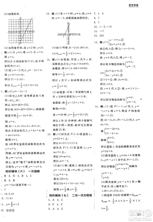 阳光出版社2024年秋全品学练考八年级数学上册北师大版答案 阳光出版社2024年秋全品学练考八年级数学上册北师大版答案