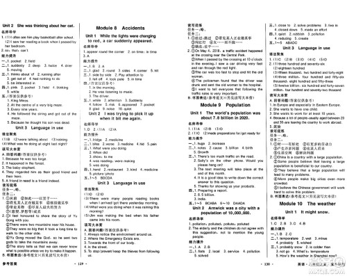 新世纪出版社2024年秋同步导学与优化训练八年级英语上册外研版答案 新世纪出版社2024年秋同步导学与优化训练八年级英语上册外研版答案