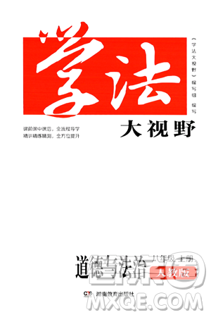 湖南教育出版社2024年秋学法大视野八年级道德与法治上册人教版答案