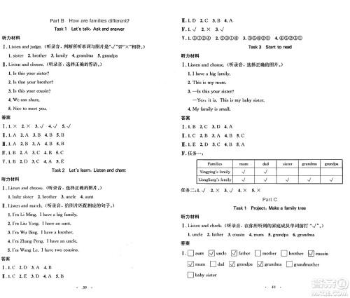 人民教育出版社2024年秋小学同步测控优化设计三年级英语上册人教PEP版增强版三起点答案 人民教育出版社2024年秋小学同步测控优化设计三年级英语上册人教PEP版增强版三起点答案