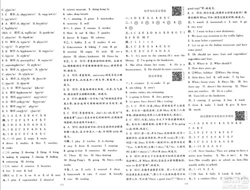 宁夏人民教育出版社2024年秋学霸提优大试卷六年级英语上册人教版答案