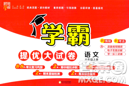 宁夏人民教育出版社2024年秋学霸提优大试卷六年级语文上册通用版答案 宁夏人民教育出版社2024年秋学霸提优大试卷六年级语文上册通用版答案