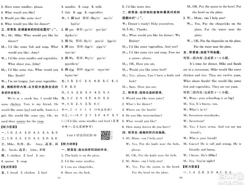 宁夏人民教育出版社2024年秋学霸提优大试卷四年级英语上册人教版答案 宁夏人民教育出版社2024年秋学霸提优大试卷四年级英语上册人教版答案