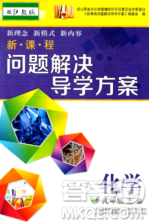 山西教育出版社2024年秋新课程问题解决导学方案九年级化学上册沪教版答案